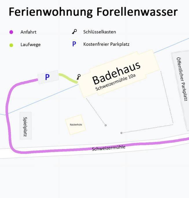 Forellenwasser Rosenthal-Bielatal المظهر الخارجي الصورة